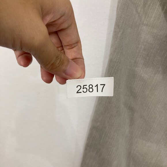 LOGO Lori Goldstein sz 18W Gray Boyfriend Fit Stretch Frayed Hem Cropped Jeans - Picture 10 of 10